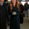 Sarah Drew Christmas in Vienna Green Coat For Sale