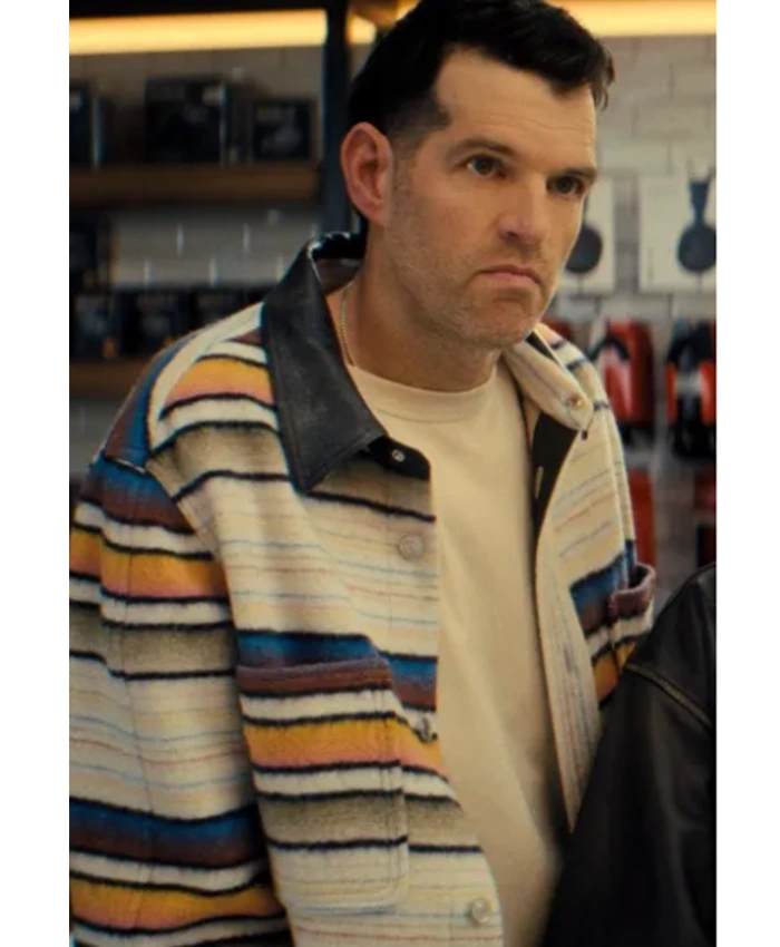 Sasha Nobody Wants This S02 Striped Shacket