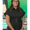 Savannah Sellers The Today Show 2025 Double Buckle Waist Shirt