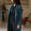 Selena Gomez Only Murders in the Building Tv Series S05 Mabel Mora Blue Denim Coat