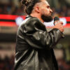 Seth Rollins Monday Night RAW 2025 Black Leather Long Coat