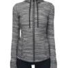 Sharon Norman Elsbeth S03 Grey Zip-up Jacket For Sale