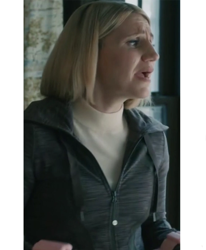 Sharon Norman Elsbeth S03 Grey Zip-up Jacket