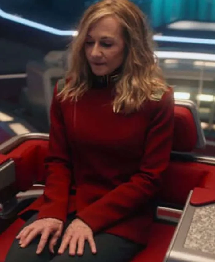 Shop Captain Nahla Ake Star Trek Starfleet Academy S01 Red Jacket