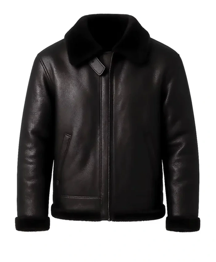 Shop Cha Soo-yeol Queen Mantis SO1 Shearling Jacket