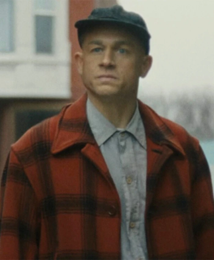 Shop Charlie Hunnam Monster The Ed Gein Story Plaid Jacket