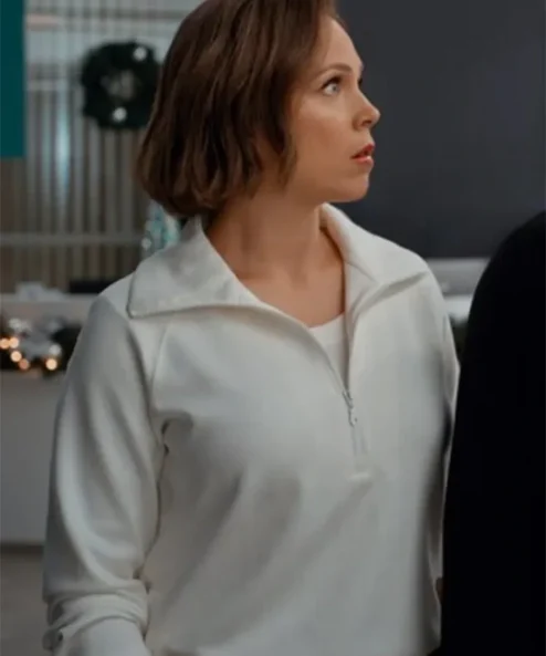 Shop Erin Krakow Christmas Above the Clouds White Jacket