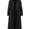 Shop Liv Tyler PFW Black Leather Coat