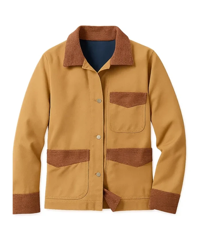 Shop Rebecca Todd Heartland Brown Cotton Jacket
