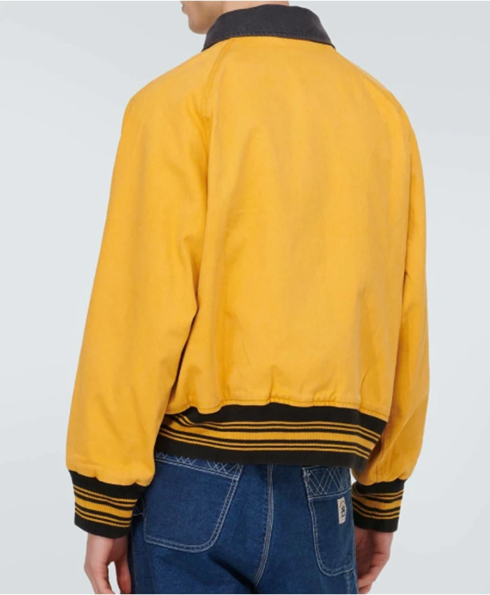 Shop Tommy Brennan Saturday Night Live S51 Contrasting Collar Yellow Jacket