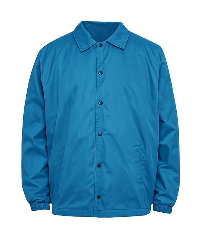 Shop Trevor Bingley Man VS Baby S01 Blue Jacket