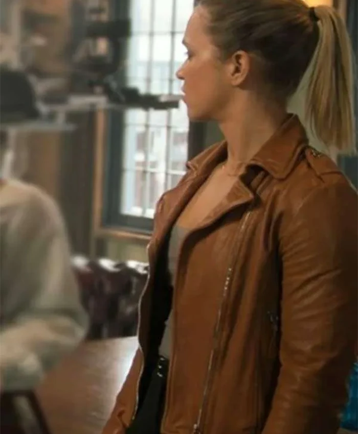 Shop Tuuli Narkle NCIS Sydney S02 Leather Jacket