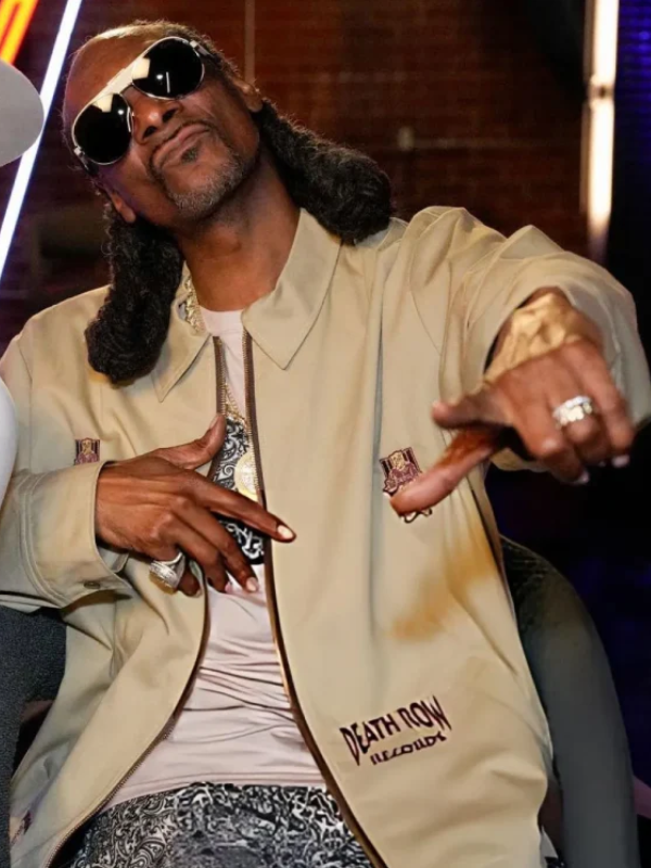 Snoop Dogg The Voice Season 28 Beige Cotton Jacket