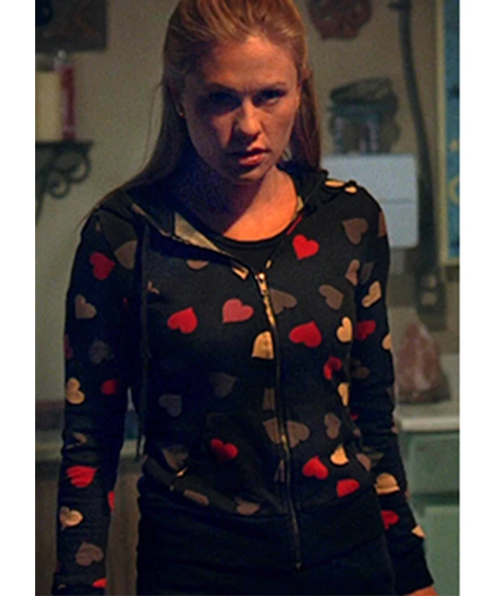 Sookie Stackhouse True Blood S04 Heart Zip-up Hoodie