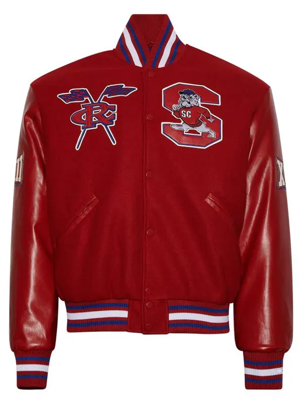 South Carolina State University Red Varsity Jacket