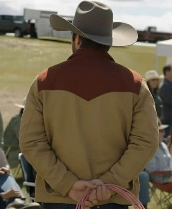 Spencer Lord Heartland S18 Suede Leather Jacket For Sale