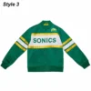 Starter Green 80’s Seattle Supersonics Satin Jacket