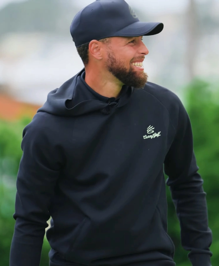 Steph Curry Golf Black Pullover Hoodie