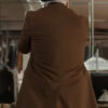 Steve Martin Only Murders in the Building S05 Brown Wool Coat