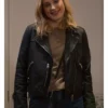 Taylor My Secret Santa Black Leather Jacket