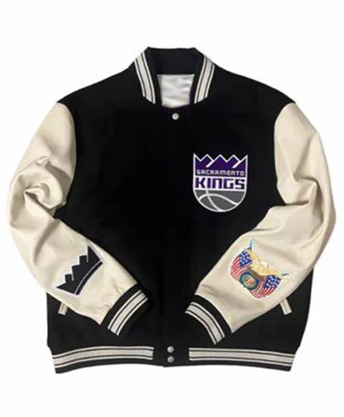 Taylor Sacramento Kings Varsity Jacket