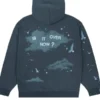 Taylor Swift 1989 Taylor’s Version “Is It Over Now” Blue Zip-Up Hoodie