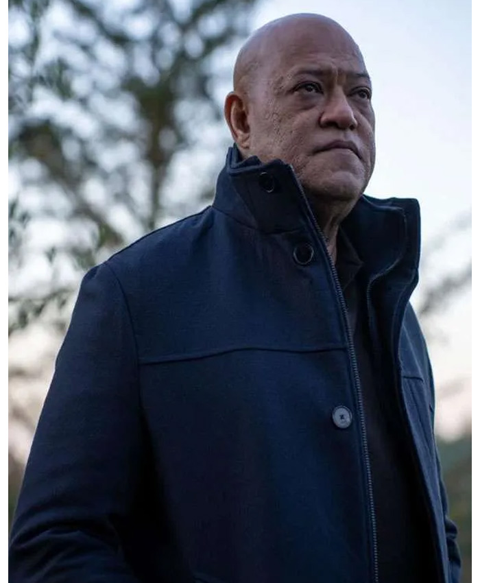 The Astronaut Laurence Fishburne Blue Coat