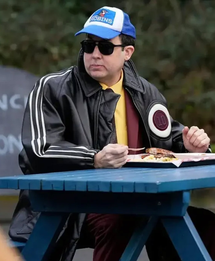 The Rainmaker Deck Shifflet Leather Jacket