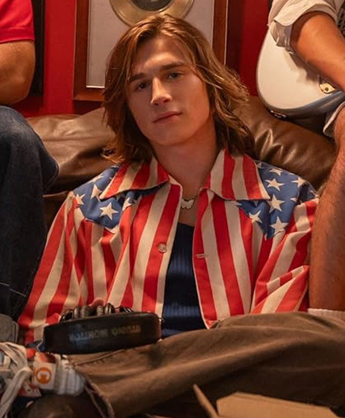 The Runarounds Neil Crosby USA Flag Jacket