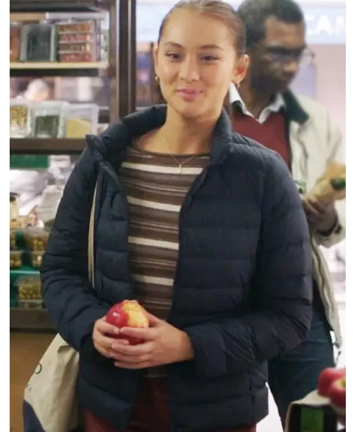 The Summer I Turned Pretty Lola Tung Blue Puffer Jacket