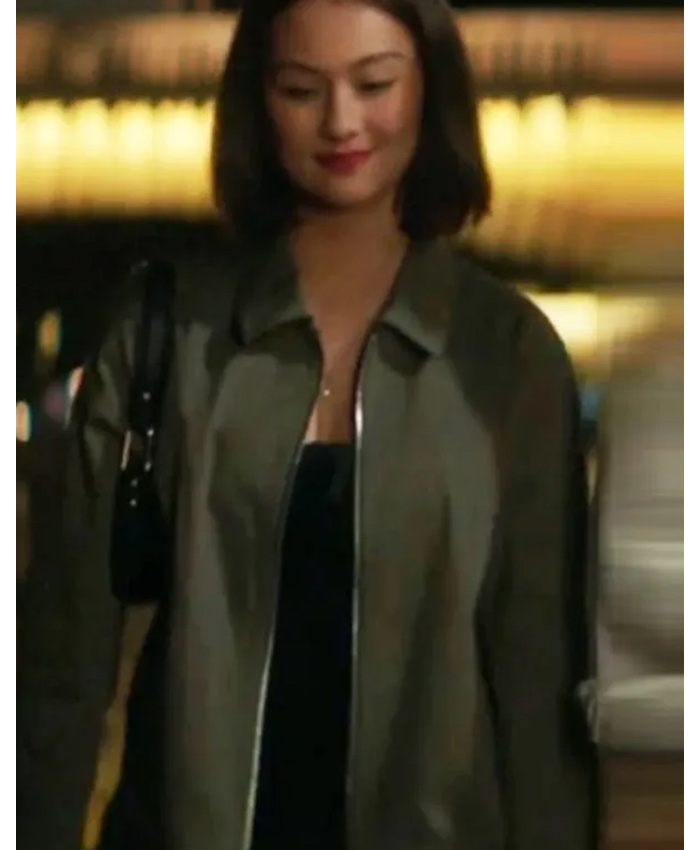 The Summer I Turned Pretty Lola Tung Green Cotton Jacket