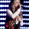 The Voice Blind Auditions Premiere S11 Singer Darby Walker Floral Embroidered Vest