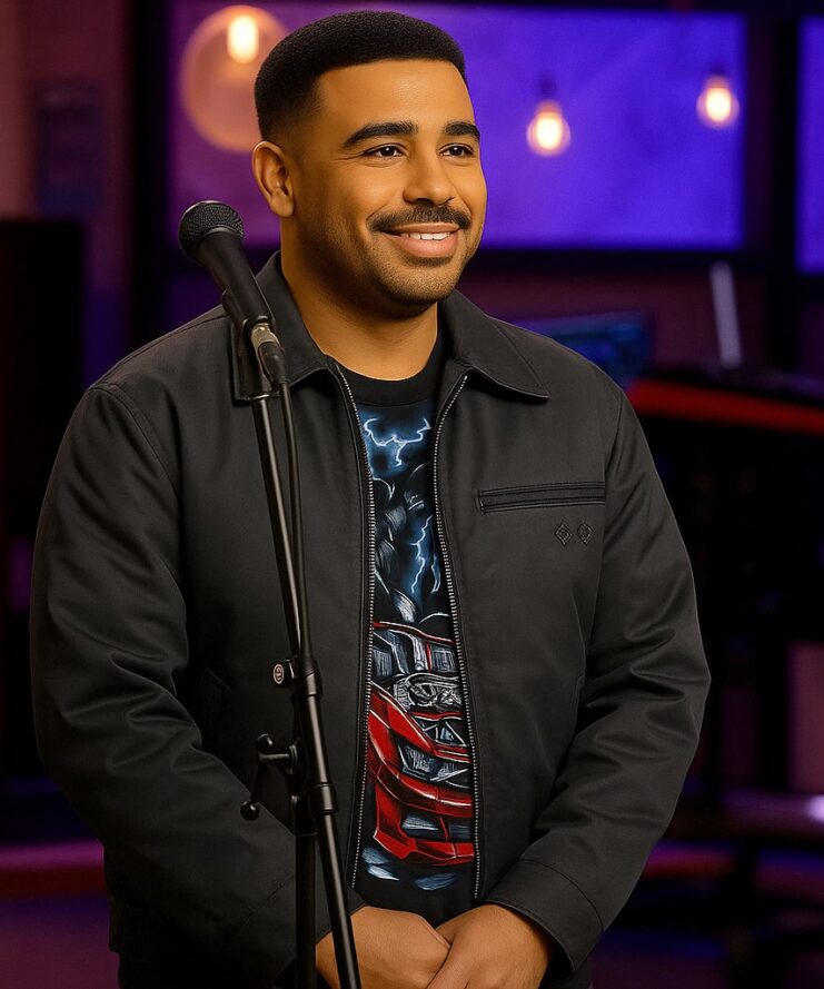 The Voice S28 Emmanuel Ray Black Jacket