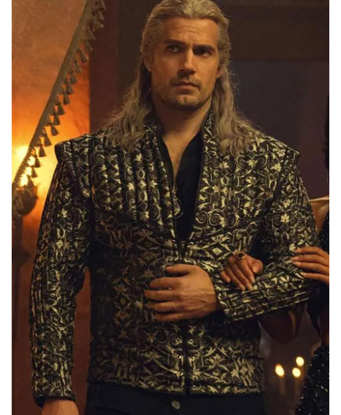 The Witcher Geralt of Rivia Quilted Jacket