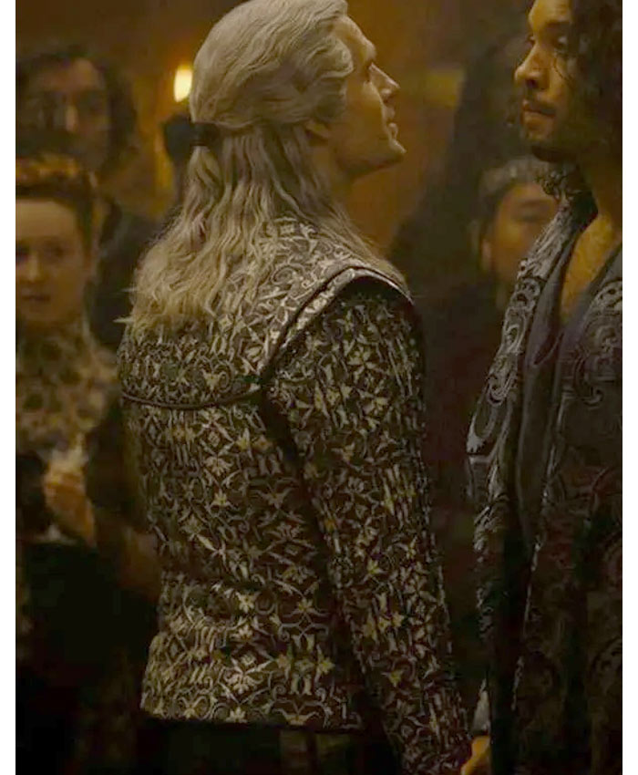 The Witcher Henry Cavill Quilted Jacket