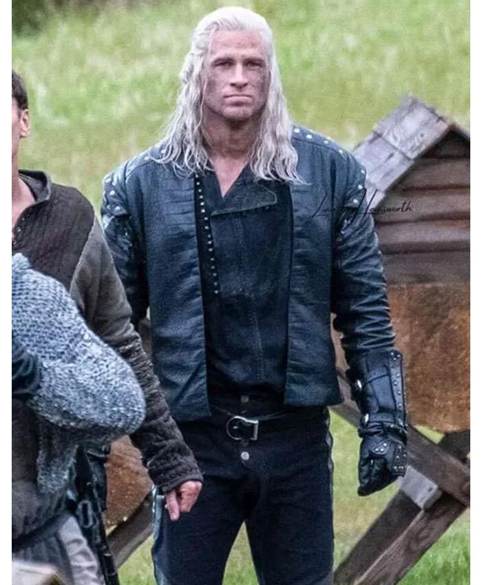 The Witcher Tv Series S04 Liam Hemsworth Black Leather Jacket