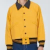 Tommy Brennan Saturday Night Live S51 Contrasting Collar Yellow Jacket For Sale