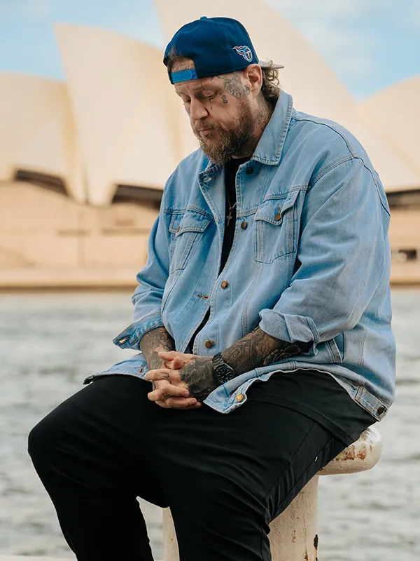 Tv Series One Piece Jelly Roll Monkey D. Luffy Blue Denim Jacke