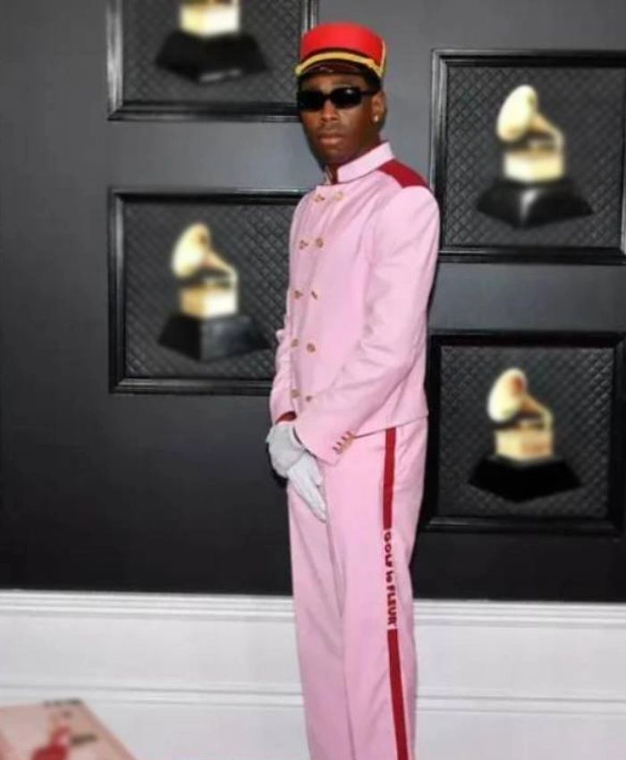 Tyler The Creator Pink Bellhop Suit For Sale