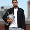 US Open 2025 Carlos Alcaraz Black Zip Up Jacket