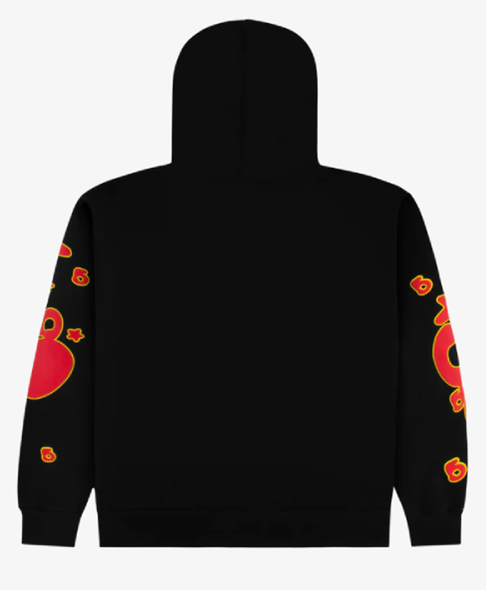 Unisex Young Thug Sp5der x Uy Scuti Black Hoodie