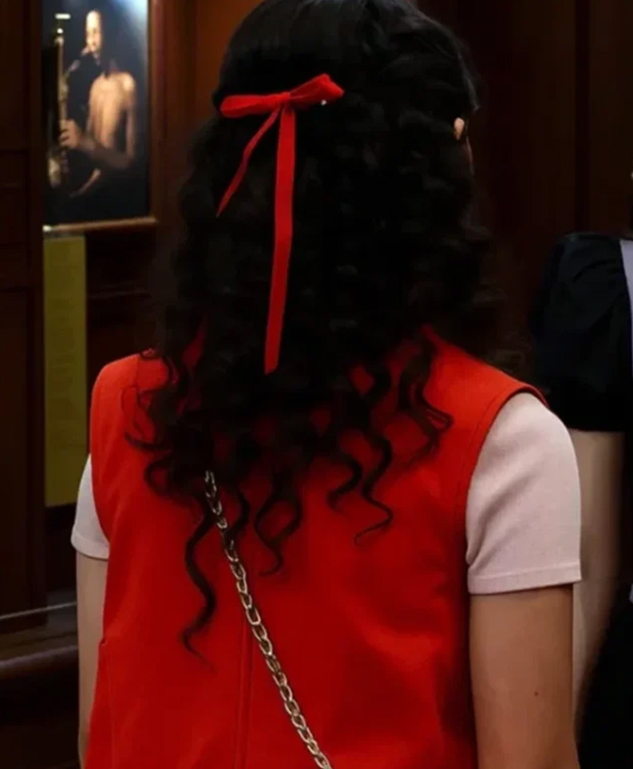 Vampirina Teenage Vampire Jiwon Lee Red Cotton Vest