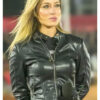Vanessa Cataneo Faria Black Leather Jacket
