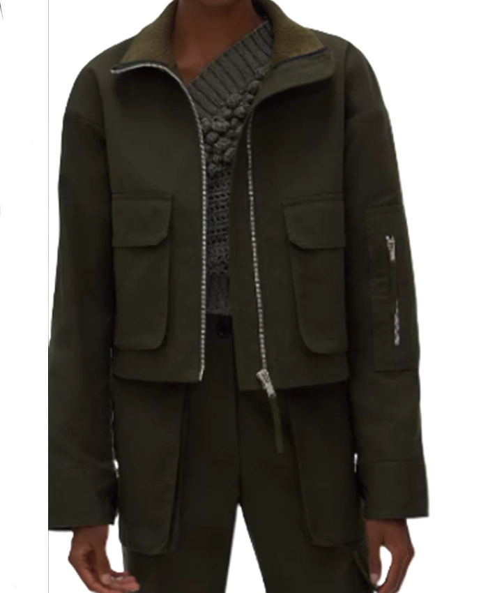 Violet Mikami Chicago Fire S14 Green Jacket For Sale