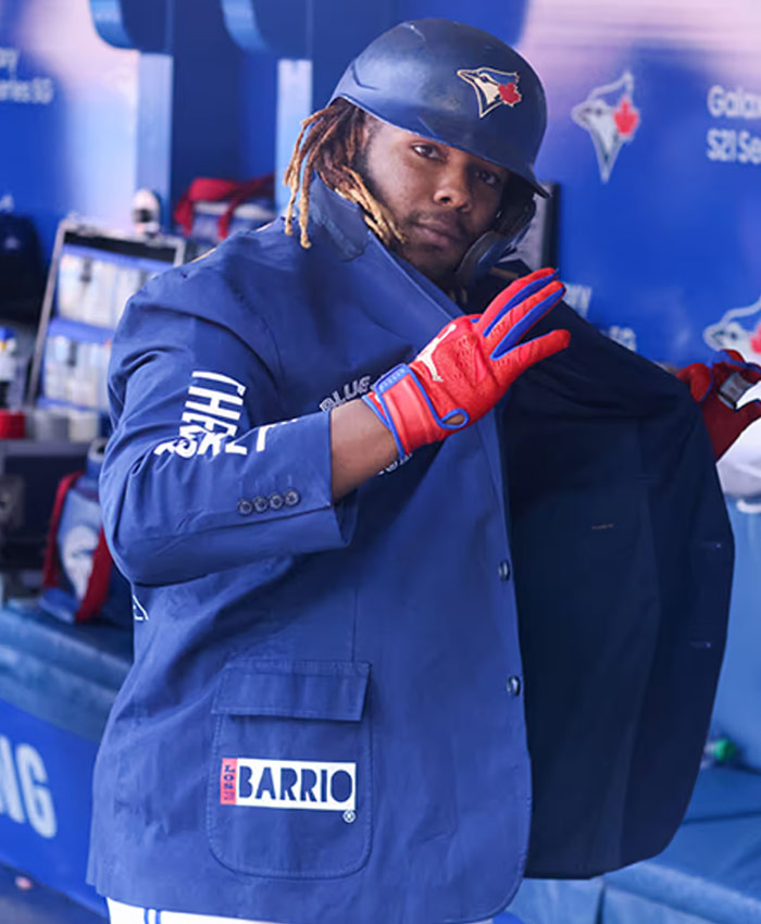 Vladimir Guerrero Jr. Toronto Blue Jays Home Run The Blue Jacket