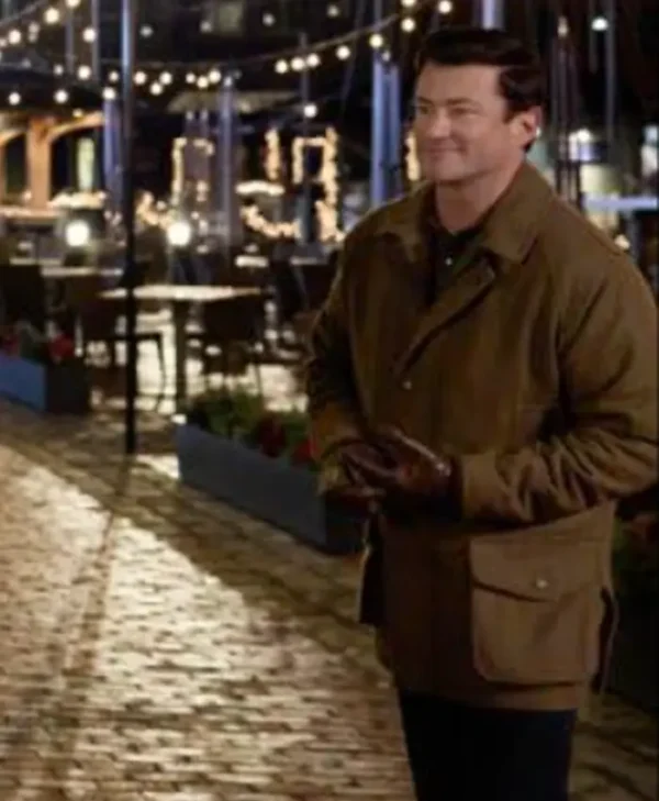 Wes Brown A Newport Christmas Brown Jacket