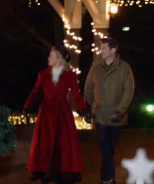 Wes Brown A Newport Christmas Brown Jacket For Sale