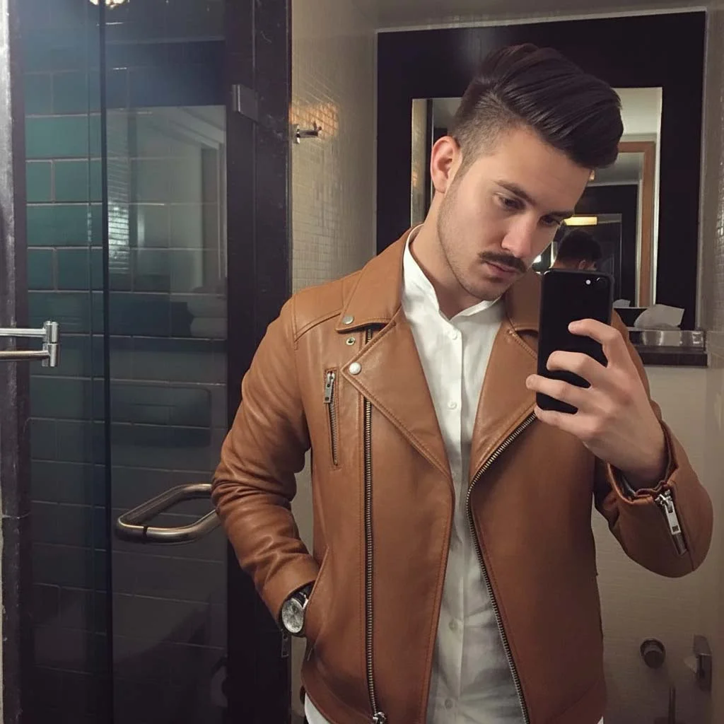 Biker jacket from Oskar Jacket