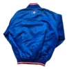 90s Montreal Expos Bomber Blue Satin Jacket For Men and Women