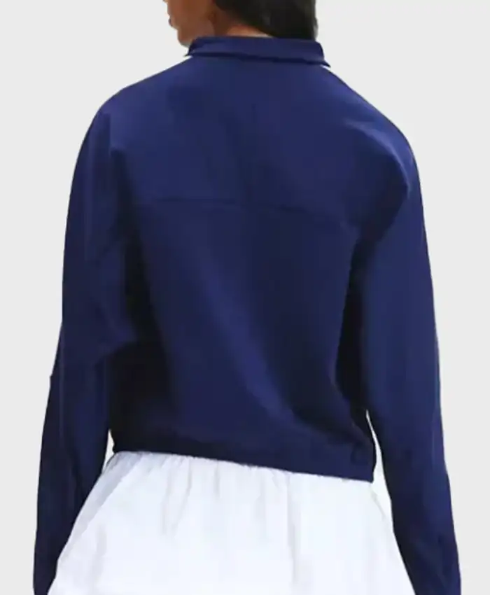 Adidas 3-Stripes Blue Track Jacket For Sale